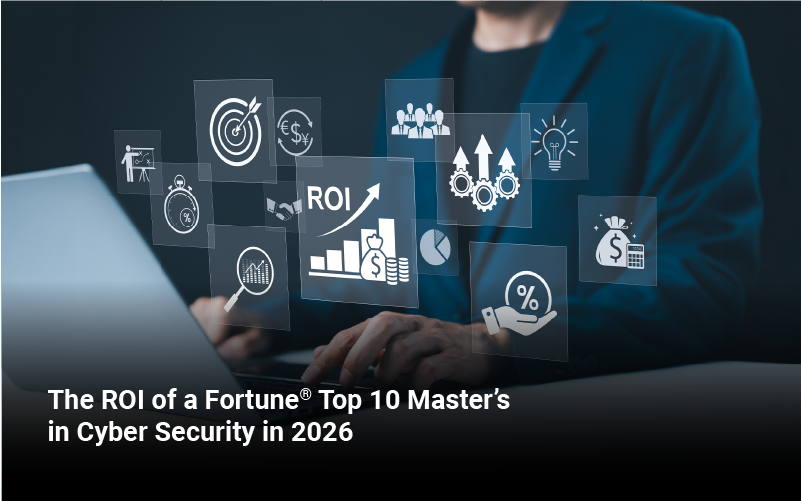 The ROI of a Fortune® Top 10 Master’s in Cyber Security in 2026