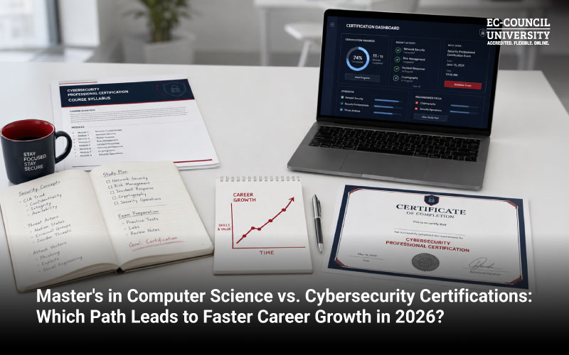 Banner - Masters in Computer Science vs Cybersecurity