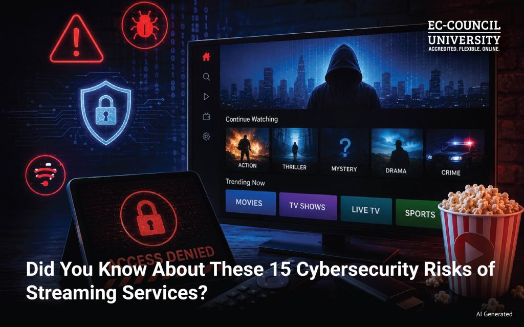 Blog Banner - 15 Cybersecurity Risks of Streaming Services