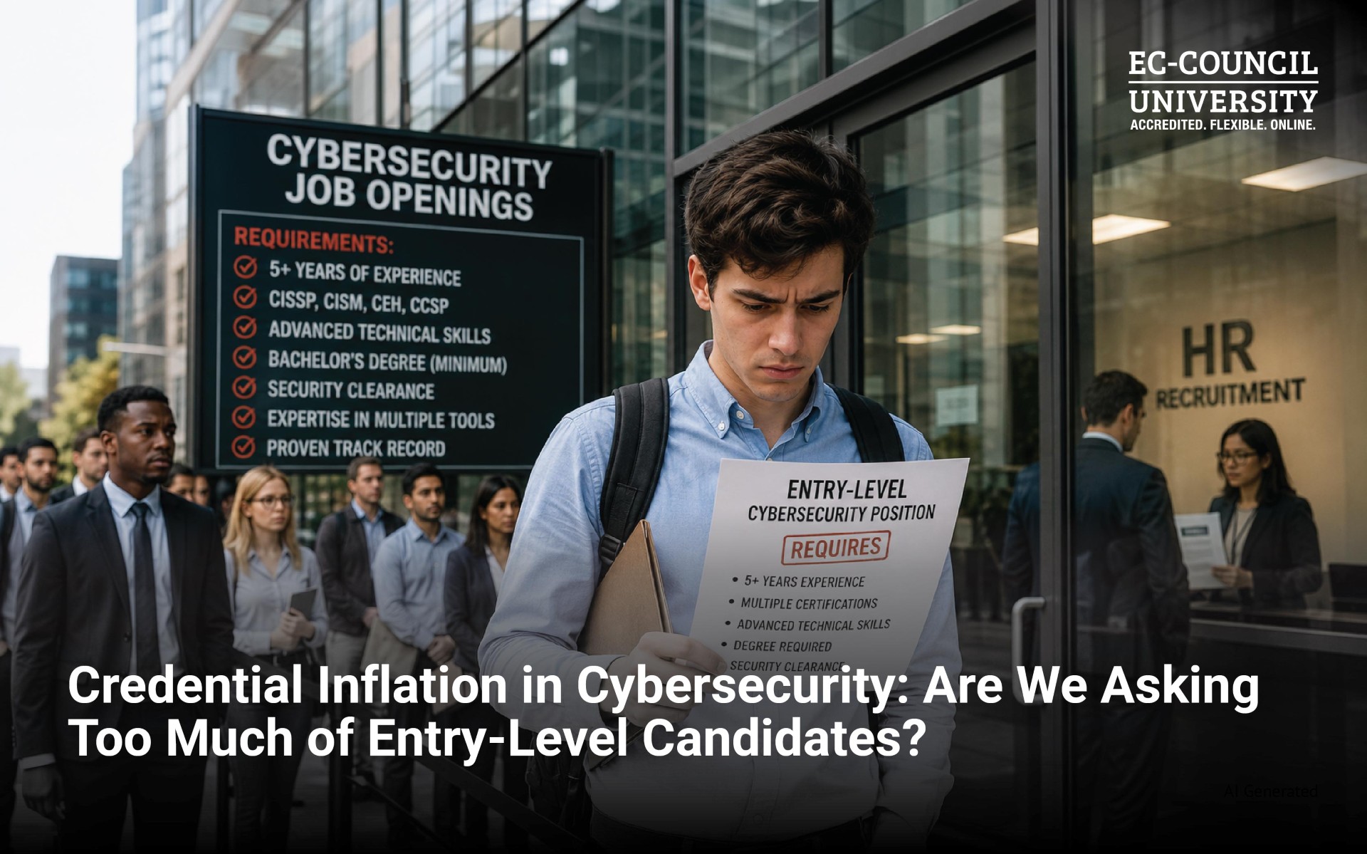 Blog Banner - Credential Inflation in Cybersecurity