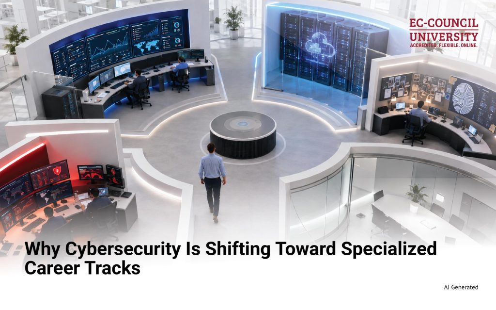 Banner - Why Cybersecurity Is Shifting Toward Specialized Career Trac