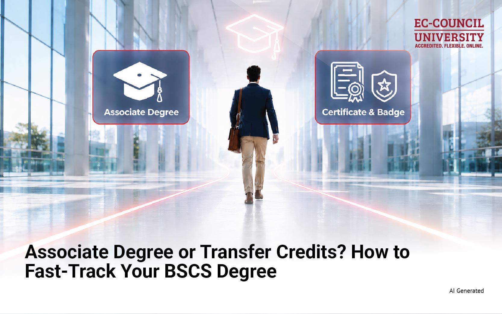 Blog Banner - Associate Degree or Transfer Credits How to Fast-Track Your