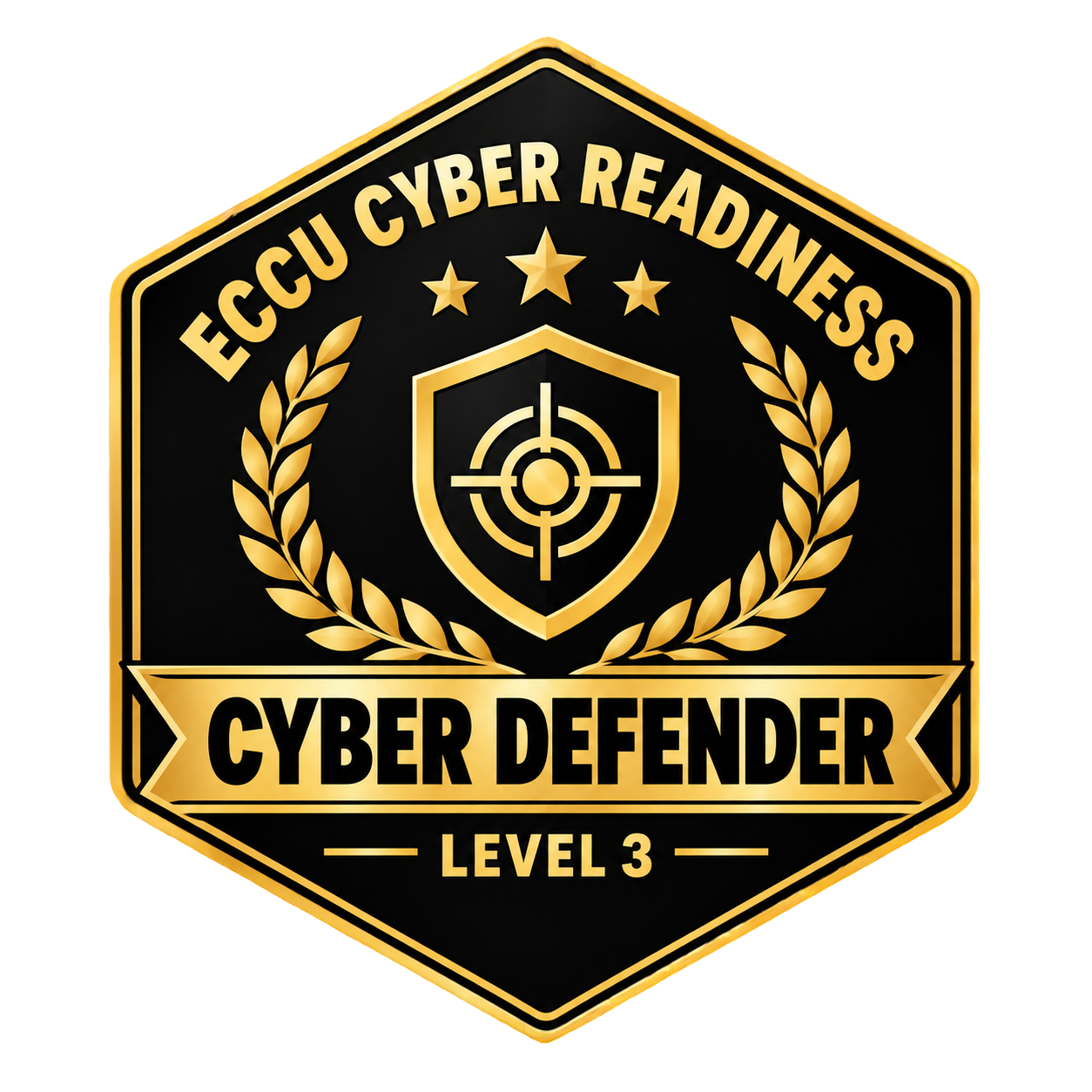 Level 3: Cyber Defender badge